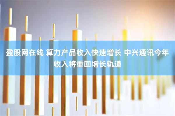 盈股网在线 算力产品收入快速增长 中兴通讯今年收入将重回增长轨道
