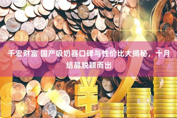 千宏财富 国产吸奶器口碑与性价比大揭秘，十月结晶脱颖而出